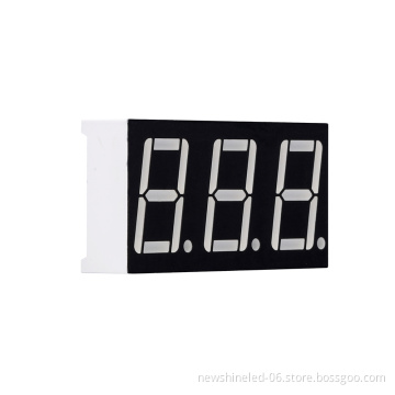 0.8 Inch 3 Digit Large 7 Segment LED Display - White